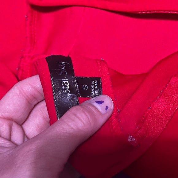 Red jumpsuit - Picture 4 of 5